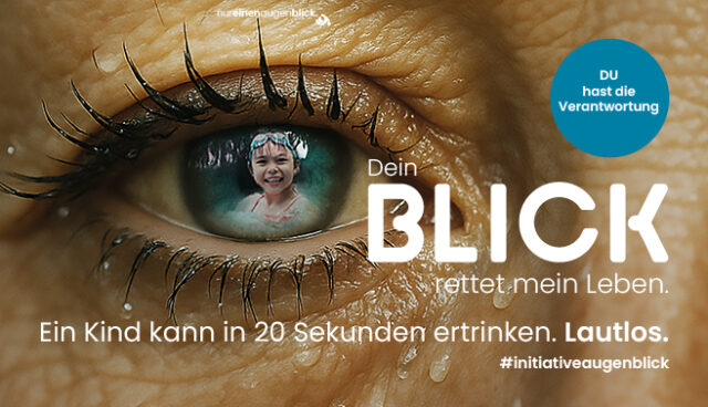 Augen als Symbol für die Initiative Augenblick